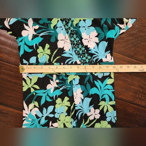 Croft & Barrow Womens Floral Maxi Long Dress XL - Picture 5 of 11